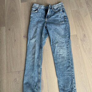 Straight leg vintage blue jeans Size 26 blue